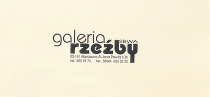 Galeria Rzeźby w Warszawie — zdjęcie 1