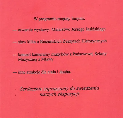 Muzeum Małego Miasta w Bieżuniu — zdjęcie 3